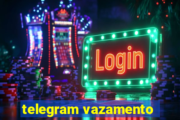 telegram vazamento